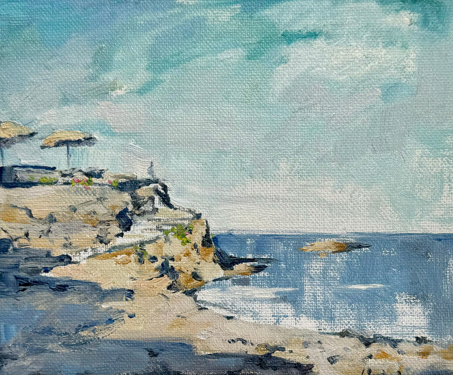Warm beach