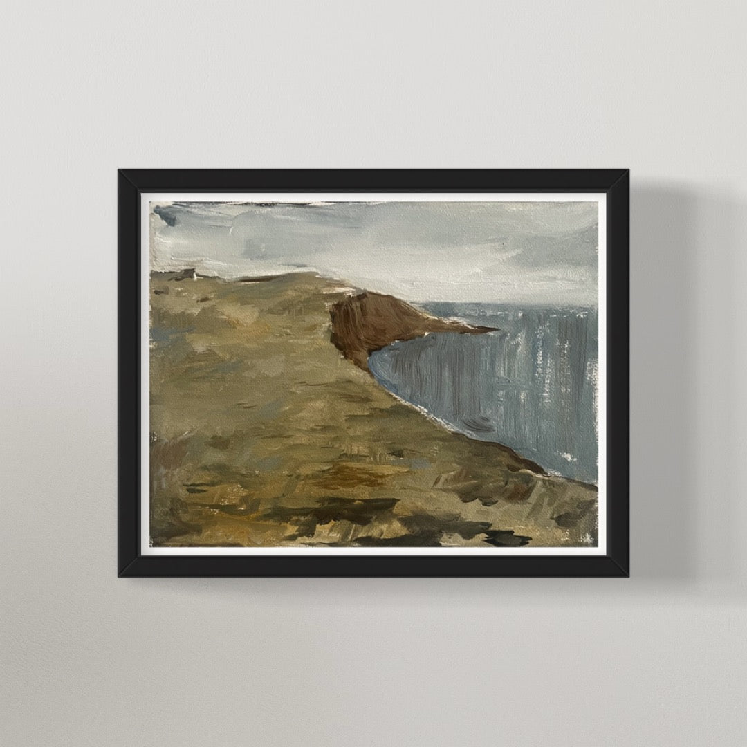 "Cliff by the sea" Original