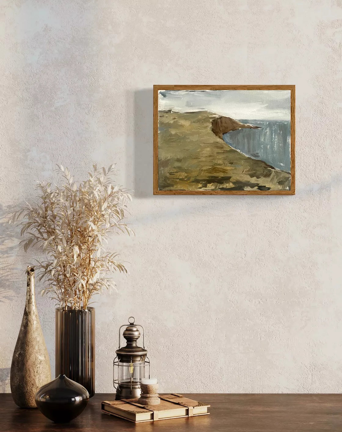 "Cliff by the sea" Original